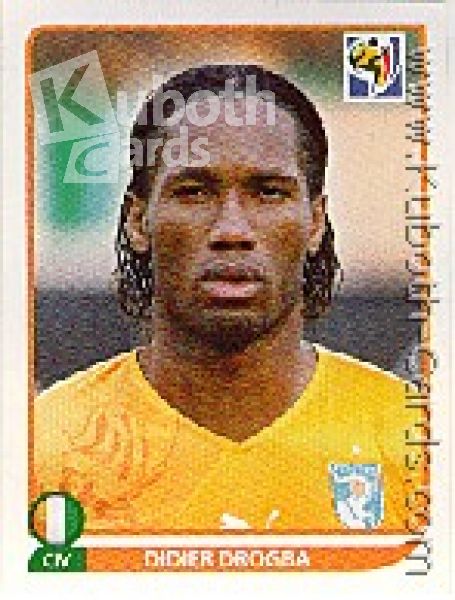 Fussball 2010 Panini WM - No 542 - Didier Drogba