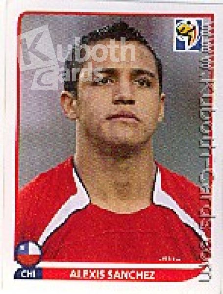 Soccer 2010 Panini World Cup - No 634 - Alexis Sanchez