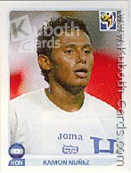 Soccer 2010 Panini World Cup - No 611 - Ramon Nunez