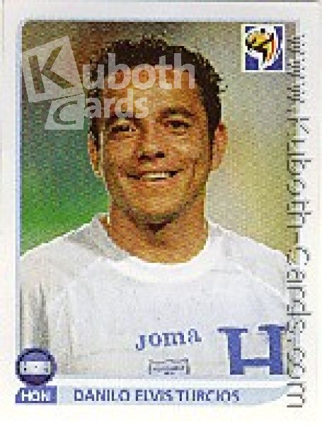 Fussball 2010 Panini WM - No 613 - Danilo Elvis Turcios