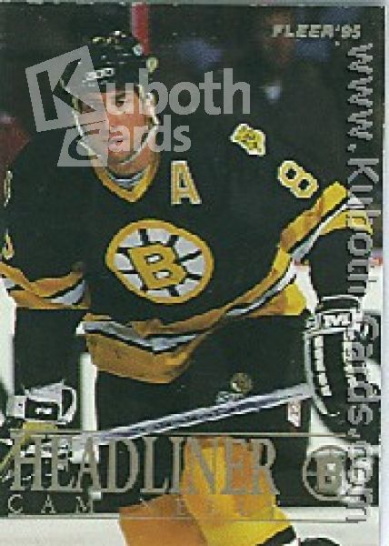 NHL 1994/95 Fleer Headliners - No 8 of 10 - Cam Neely