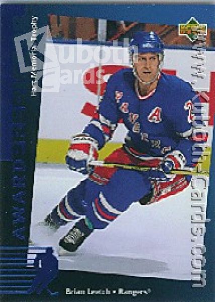 NHL 1994 / 95 Upper Deck Predictor Hobby - No H11 - Brian Leetch