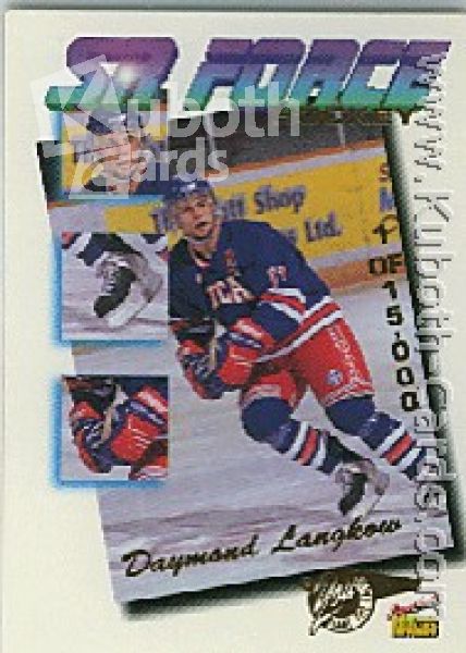 NHL 1995 Signature Rookies Tetrad SR Force - No F4 - Daymond Langkow