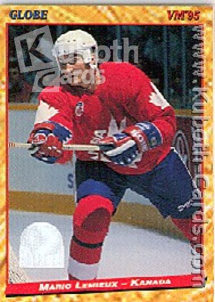 NHL 1995 Swedish Globe World Championship - No 87 - Mario Lemieux