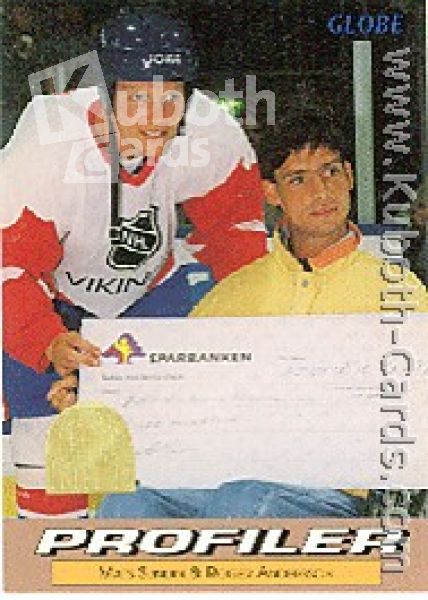 NHL 1995 Swedish Globe World Championship - No 251 - Mats Sundin / Roger Andersson
