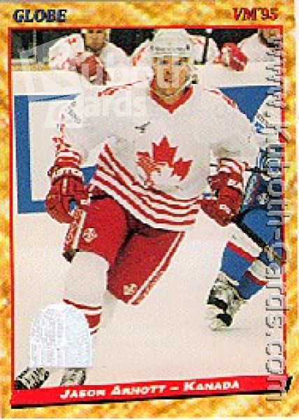 NHL 1995 Swedish Globe World Championship - No 95 - Jason Arnott