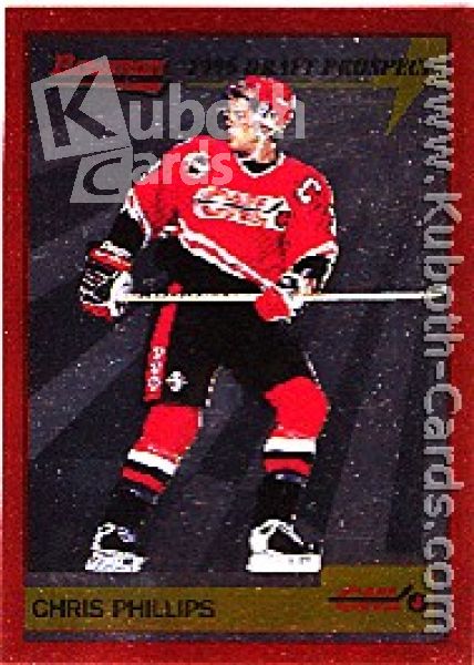 NHL 1995 / 96 Bowman Draft Prospects - No P28 - Phillips