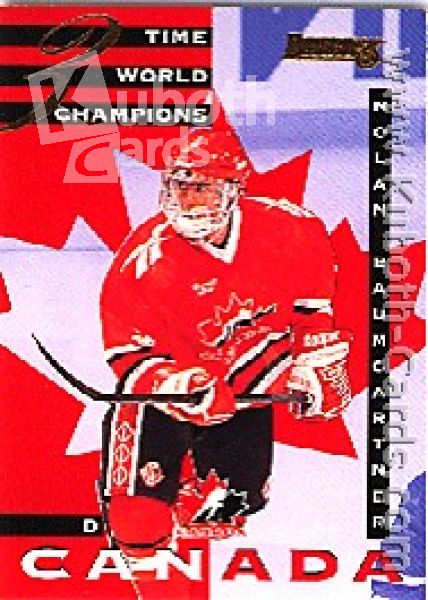 NHL 1995 / 96 Donruss Canadian World Junior Team - No 3 of 22 - Nolan Baumgartner