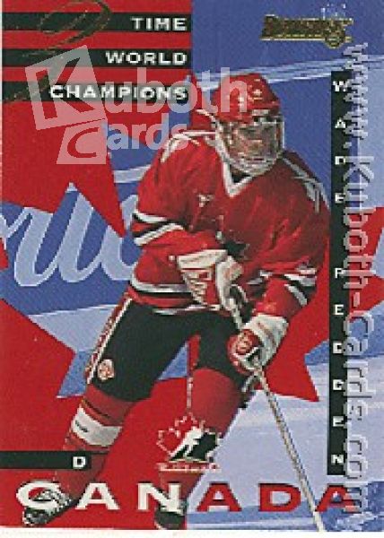 NHL 1995/96 Donruss Canadian World Junior Team - No 5 of 22 - Wade Redden