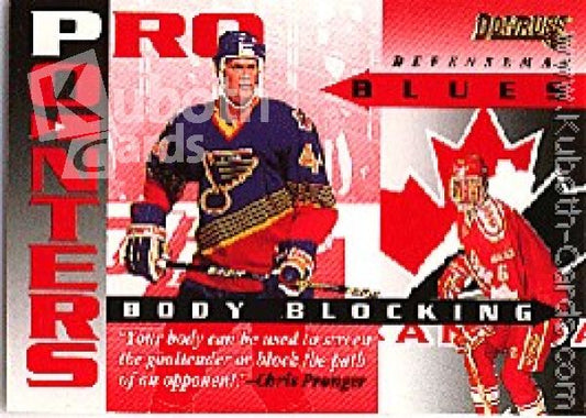 NHL 1995/96 Donruss Pro Pointers - No 17 of 20 - Chris Pronger