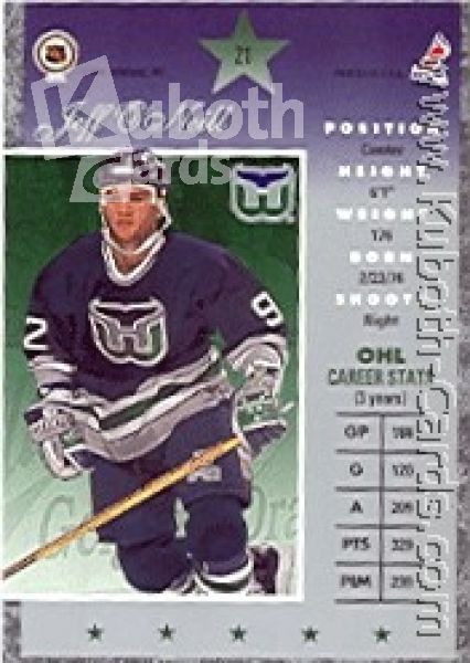 NHL 1995 / 96 Donruss Elite - No 21 - Jeff O'Neill