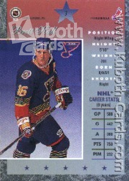 NHL 1995/96 Donruss Elite - No 7 - Brett Hull