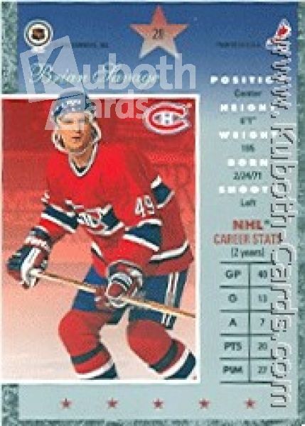 NHL 1995/96 Donruss Elite - No. 28 - Brian Savage