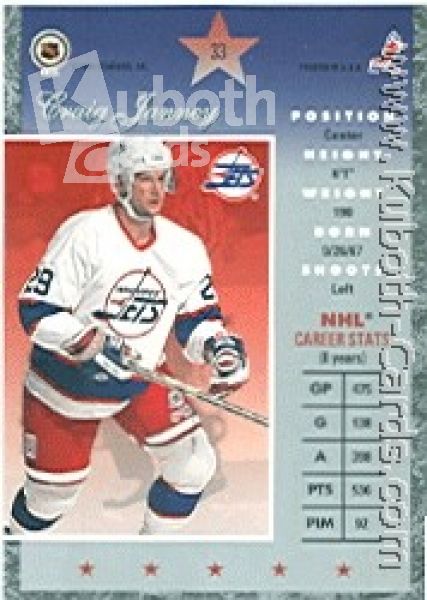 NHL 1995/96 Donruss Elite - No. 33 - Craig Janney