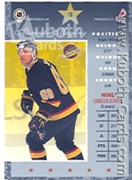 NHL 1995/96 Donruss Elite - No 18 - Alexander Mogilny