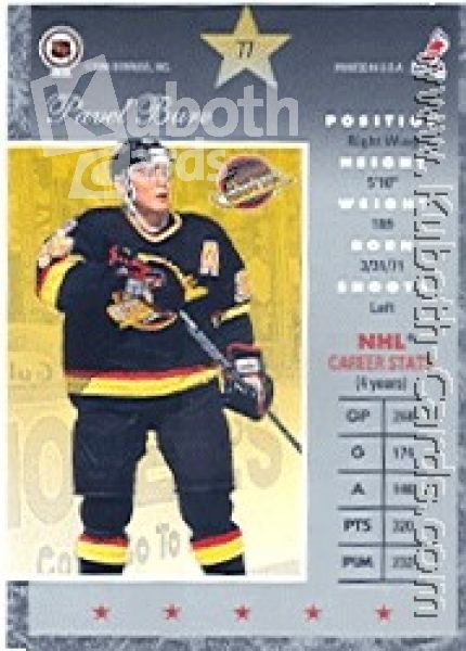 NHL 1995/96 Donruss Elite - No. 77 - Pavel Bure