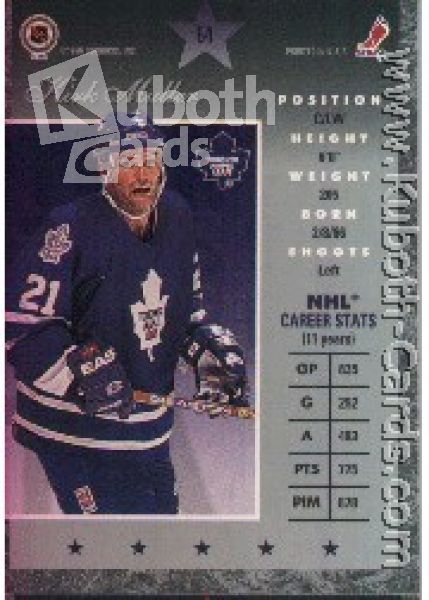 NHL 1995/96 Donruss Elite - No. 54 - Kirk Muller