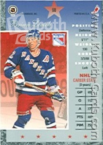 NHL 1995/96 Donruss Elite - No 98 - Brian Leetch