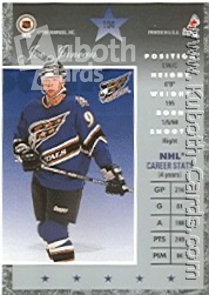 NHL 1995/96 Donruss Elite - No. 104 - Joe Juneau