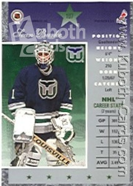 NHL 1995/96 Donruss Elite - No. 107 - Sean Burke