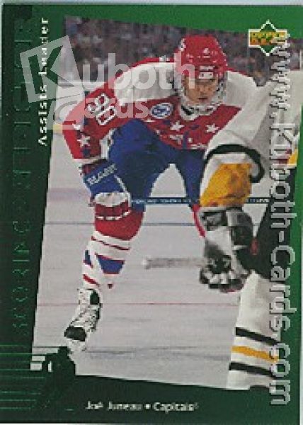 NHL 1994 / 95 Upper Deck Predictor Retail - No R15 - Joe Juneau