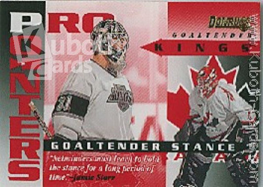 NHL 1995/96 Donruss Pro Pointers - No 15 of 20 - Jamie Storr