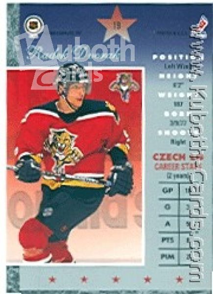 NHL 1995/96 Donruss Elite - No 19 - Radek Dvorak