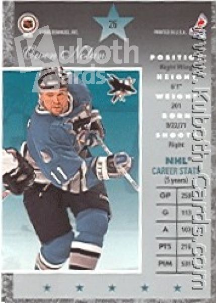 NHL 1995/96 Donruss Elite - No. 26 - Owen Nolan