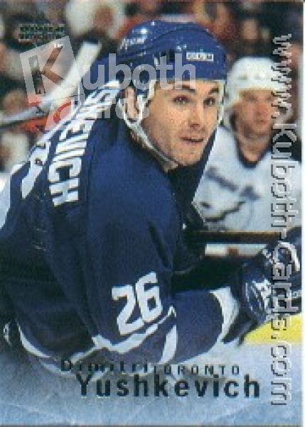 NHL 1995/96 Be A Player - No 7 - Dimitri Yushkevich