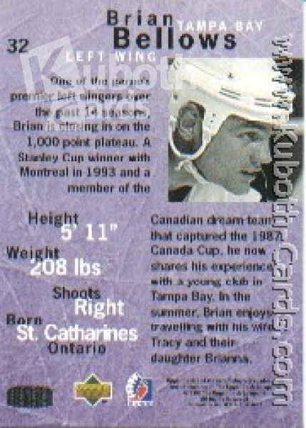 NHL 1995/96 Be A Player - No. 32 - Brian Bellows