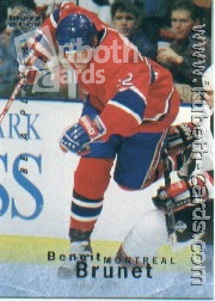 NHL 1995 / 96 Be A Player - No 86 - Benoit Brunet