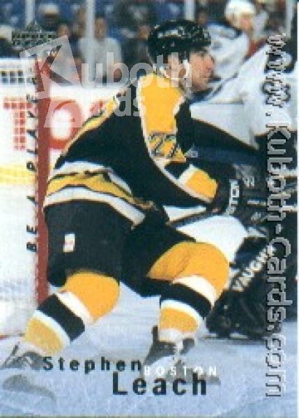 NHL 1995 / 96 Be A Player - No 109 - Stephen Leach