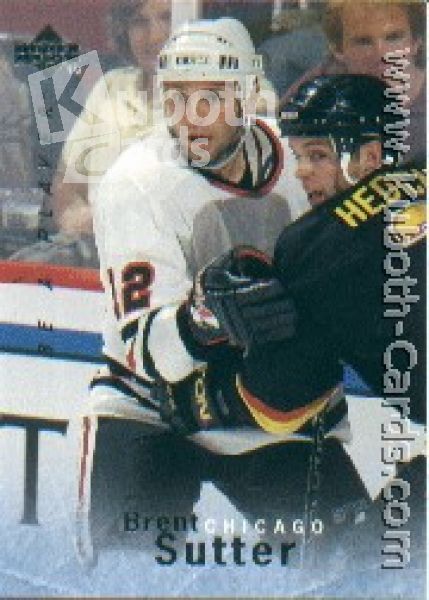 NHL 1995 / 96 Be A Player - No 140 - Brent Sutter