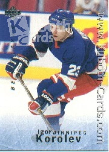 NHL 1995 / 96 Be A Player - No 135 - Igor Korolev