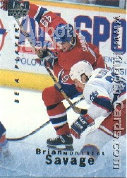 NHL 1995 / 96 Be A Player - No 138 - Brian Savage