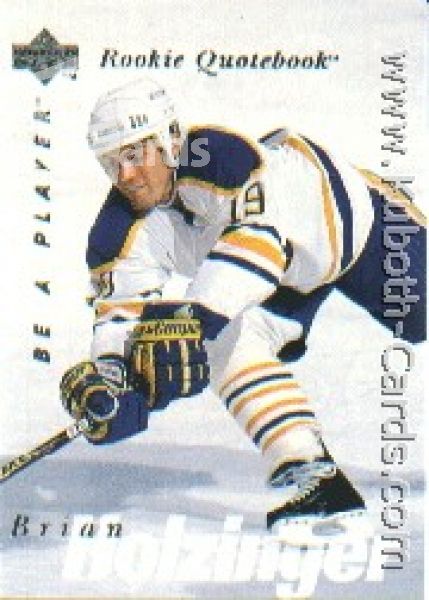 NHL 1995 / 96 Be A Player - No 161 - Brian Holzinger