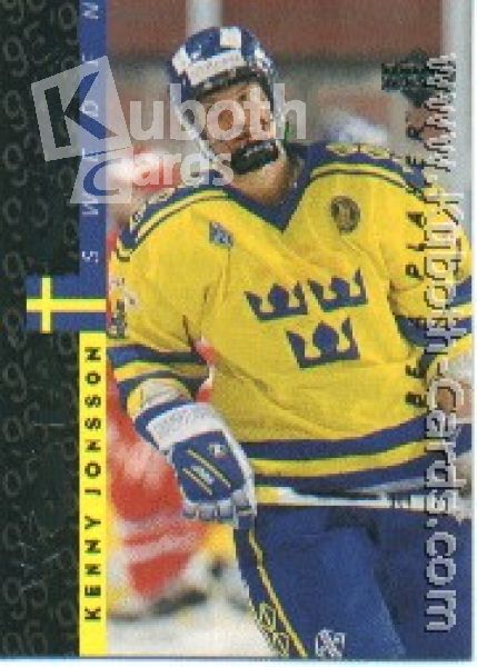 NHL 1995 / 96 Be A Player - No 180 - Kenny Jonsson