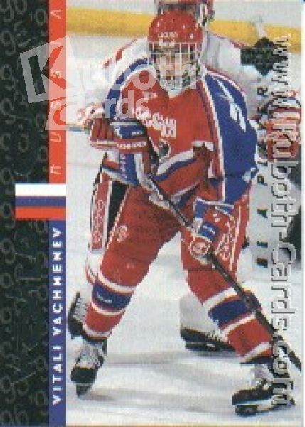 NHL 1995 / 96 Be A Player - No 181 - Vitali Yachmenev