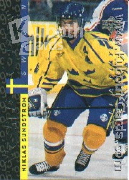 NHL 1995 / 96 Be A Player - No 177 - Niklas Sundstrom