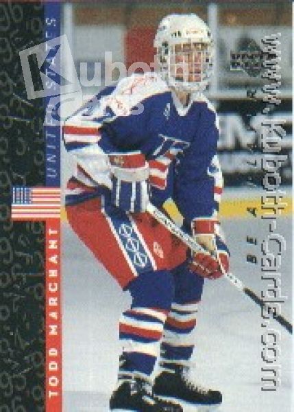 NHL 1995/96 Be A Player - No 190 - Todd Marchant