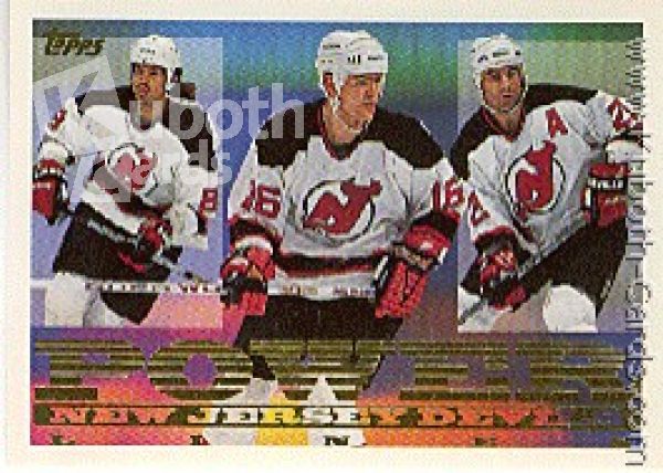 NHL 1995/96 Topps Power Lines - No 10PL - Peluso/Holik/McKay