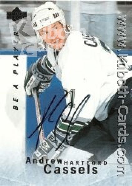 NHL 1995 / 96 Be A Player Autographs - No S30 - Cassels