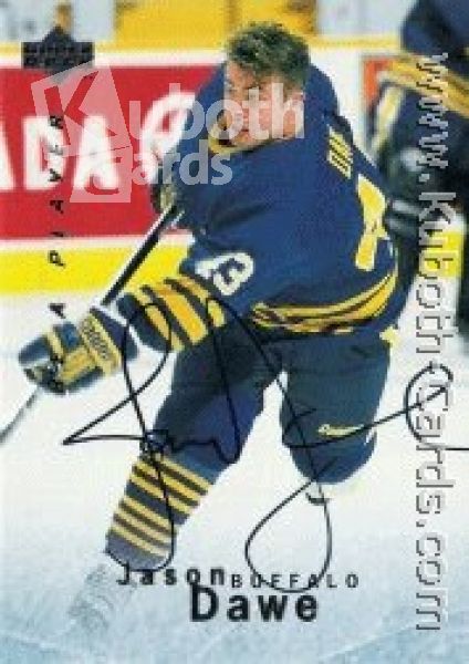 NHL 1995 / 96 Be A Player Autographs - No S50 - Dawe