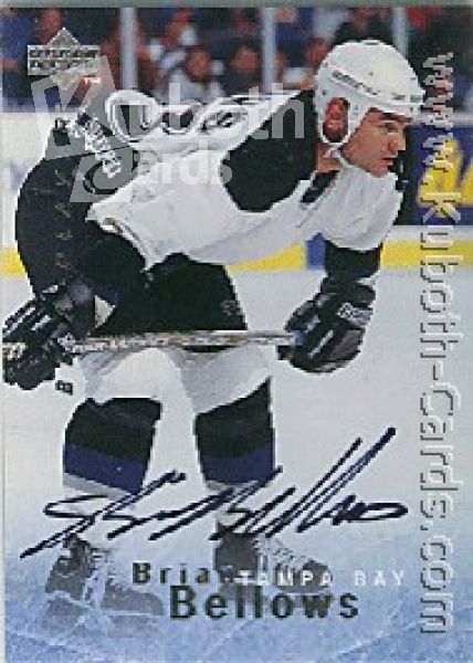 NHL 1995 / 96 Be A Player Autographs - No S32 - Bellows