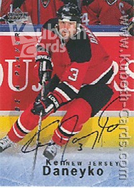 NHL 1995/96 Be A Player Autographs - No S48 - Daneyko