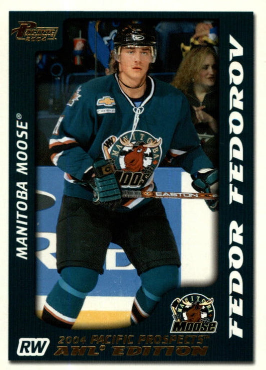 NHL 2003-04 Pacific AHL Prospects Gold - No 53 - Fedor Fedorov