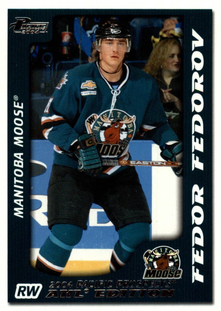 NHL 2003-04 Pacific AHL Prospects - No 53 - Fedor Fedorov
