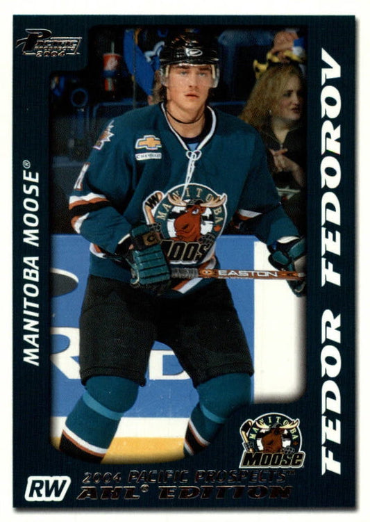NHL 2003-04 Pacific AHL Prospects - No 53 - Fedor Fedorov