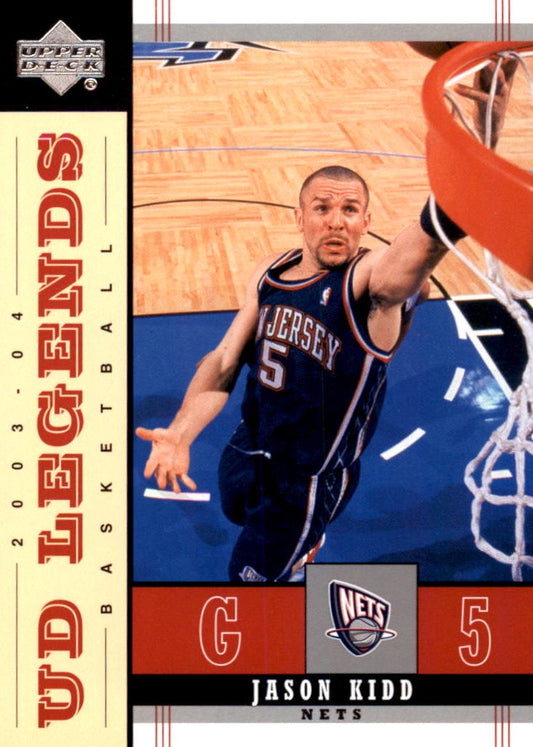 NBA 2003 / 04 Upper Deck Legends - No 53 - Jason Kidd