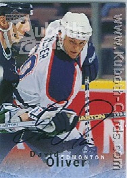 NHL 1995/96 Be A Player Autographs - No S64 - Oliver